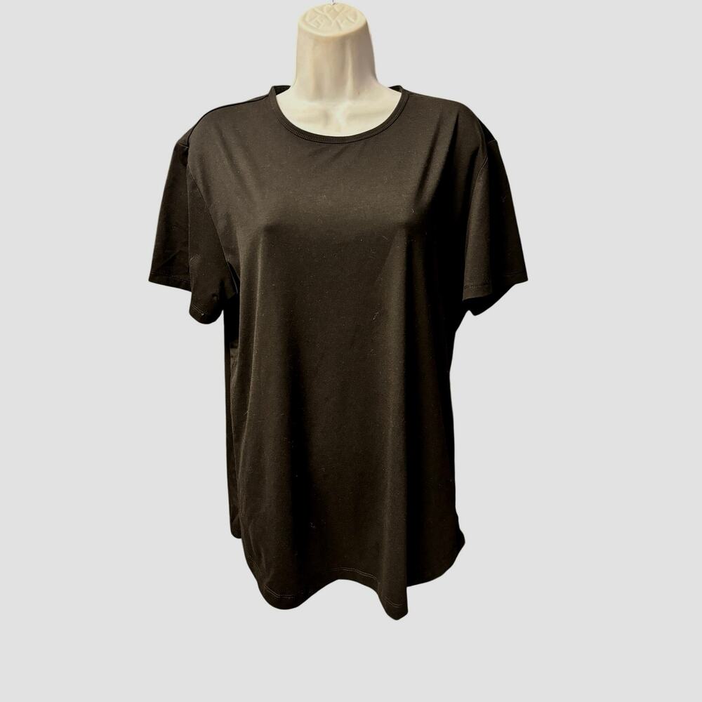 Cuts Men's Crew Neck T Shirt Size XL Black Cotton Blend Grunge Casual Streetwear